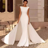 2026 New Sedew French-Style Small-Tailed White Dress Dress Dress HZ0517