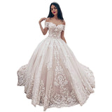 Princess Ball Dress Wedding Dress 2026 New Sexy Leauce Lace Wedding Dress Dress HZ0517