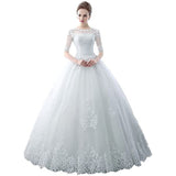 Wedding Dress 2026 New Korean Bridal Princess Luxury Lace Dress HZ0517