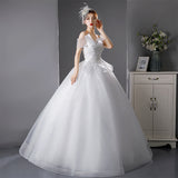 Light Wedding Dress 2025 New Bridal Temperament Of The Word French Super Fairy Dream Thin Pregnant Woman High-Waist Wedding Dress HZ0517