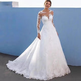 Wedding Dress 2026 New Women's Dress Wish Dunhuang Lace Deep V Long Sleeve Dress Dress HZ0517