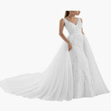 Wedding New Spring Explosion Sexy Dress Lace Dew Back Deep V Sleeveless Dress Dress HZ0517