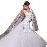 Fishtail Bridal Wedding Slings Sexy Slime Body 2026 Tug Party Ball Dress V-Neck HZ0517