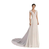 White French Light Wedding Dress 2026 New Elegant Annual Meeting Host Lace Dress Dress Dress Long Wedding Dress HZ0517
