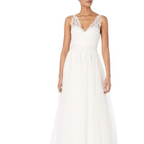 Lace Tulle Wedding Dress 2026 New Wedding Dress Fashion Sexy Slime Family Banquet Yarn HZ0517