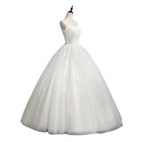 Wedding Bride 2026 New White Dress Pregnant Princess Wedding Size Tail Wedding Dress HZ0517
