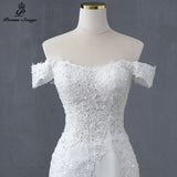 2026 New Elegant Shoulder Sexy Mermaid Wedding Dress Wedding Bridal Dress HZ0517