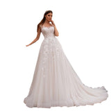Wedding Dress 2026 New Princess Bride A Dress Dress Small Tail Perspective Bare Back Lace Woman HZ0517