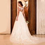 Light Wedding Dress Girl 2026 New Bride Small Elegant Generous Wedding Dress White Thin Wedding Dress HZ0517