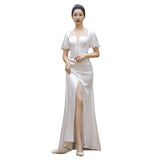 Bride's Felinden Light Wedding Dress Sen Series Super Fairy Dream 2026 New Simple Welcome Yarn White French Dress Temperament HZ0517