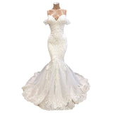 2026 Spring French Light Wedding Fishtail Simple Super Fairy Temperament Wedding Dress Photo Wedding Dress HZ0517
