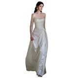 French Light Wedding Dress Bride Senior Sense Of The Super Fairy Shoulder Yarn Long Sleeve White Engagement Dress Dress HZ0517