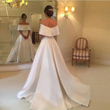 Wish New Wedding Dress With A Simple Stoodle HZ0517