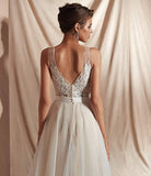Wedding Dress 2026 New Back-To-Shoulder Mesh Wedding Dress Small Tail Sexy Light Yarn Beach White Yarn Thin Travel Shot HZ0517
