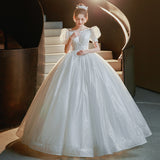 French Light Main Wedding Dress 2026 New Bridal Court Princess Style Small Wedding Dress Tail HZ0517