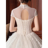 Hepburn Star Retro Main Wedding Dress 2025 New Bridal Women Luxury Dream Tailed Main Wedding HZ0517