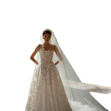 2026 New Wedding Dress Sexy Lace Sling Dress Evening Dress HZ0517