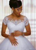 Wedding Dress 2026 Spring New Bride White Lace Ponsing Straight Hair HZ0517