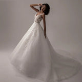 V-Neckless Bride's Main Wedding Dress 2026 New Self-Cultivity Temperament To Shoot The Wedding Dress HZ0517