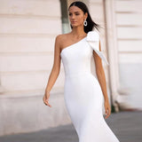 The Mermaid Mermaid Tour Wedding Dress 2026 New One-Shoulder Waist Fishtail Bridal Dress HZ0517