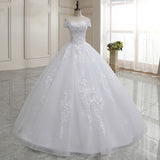 2026 New One-Word Shoulder White Collar Fishtail Thin French Court Style Long Sleeve Small Mid-Rise Wedding Dress HZ0517