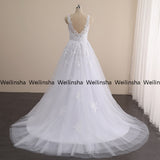 Wedding Dress Exquisite White Sleeveless Wedding Temperament Sexy Back Drag Princess Tulle Dress 2026 New HZ0517