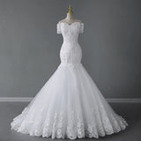 Wedding Dress 2026 New Spring Fishtail Wedding Dress Tail Simple Lace Bridal Wedding Dress HZ0517