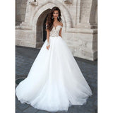 Wedding Dress 2026 New Small Tail Lace Showing Lanky Long Sleeve U Collar Retro Bare Back Wedding Dress HZ0517