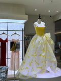 Star Of The Same Liu Yifei Rose Story High-End Light Luxury Brat Niche Toast Dress Bridal Dress HZ0517