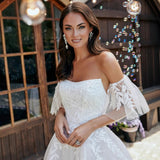 Brased Wedding Dress 2026 New Spring Tail White Sen Series Super Fairy Certificate Registration Evening Dress HZ0517