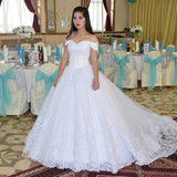 2026 New Wedding Dress Shoulder-To-Shoulder Wedding Dress Slim Thin Waist Nordic Wedding Dress HZ0517