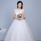 Wedding Dress 2026 New Korean Bride Wedding Wedding Dress Shoulder-Sized Large-Size Slim Slim Main Yarn HZ0517