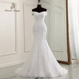 2026 New Elegant Boat Collar Style Young Wedding Mermaid Wedding Dress Wedding White Dress Wedding Dress Wedding Dress HZ0517