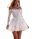 French Travel Shot Light Wedding Wedding Beach Short Skirt Elegant And Sexy Thin Shoulder Banquet Dress HZ0517