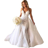 2026 Autumn New Women's Lace Dress Sleeveless Deep V-Neck Wedding Dress Embroidered Dress HZ0517