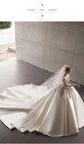 The Main Wedding Dress Of The Vertinium 2025 New Bridal Small Senior Sense French Heavy Industry Luxury Tail Yarn HZ0517