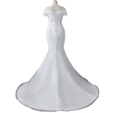 2026 New Sweetheart Boat Collar Style Mermaid Wedding Dress Bridal Wedding Dress Wedding Dress Sea Robe HZ0517