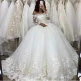Spring 2026 New Wedding Dress Lace Long-Sleeved Fashion Wedding Dress HZ0517