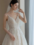 Super Xian Sensing Light Wedding Dress 2025 New Brides Han Style Slings Go Out Yarn Temperament Light Luxury High-Sensing Dress Female HZ0517