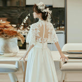 New Chinese Lace Evening Dress Niche Silk Dress Retro Improved Cheongsam Bridal Temperament Engagement Welcome Out Of The Winter HZ0517