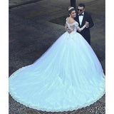 Wedding Dress Tail 2026 New Atmospheric Bridal Temperament Elegant Court Style Wedding Dress HZ0517