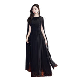 Evening Dress Women 2026 New Banquet Temperament Light Luxury Small Black Elegant Annual Dress Dress HZ0517