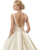 Wedding Dress Bride 2026 Spring New Tailed Back Shoulder Wedding Dress Pregnant Woman Large Size Wedding Dress HZ0517