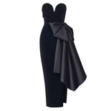 High-Level Evening Dress Dress Autumn 2026 New Fashion Stage Dress Host Performance Solo Small Dress Annual Meeting HZ0517