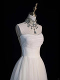 Light Main Wedding Dress 2026 New Bridal Sling French Sling Summer Large Dress Simple Long Tail HZ0517