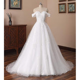 Temperament-Fixing Lace Drag-Tailed Wedding Bridal Bridal Dress Long Tuft Shawl Shoulder HZ0517