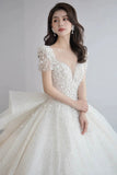French At-Fugitive Princess Wedding Dress 2026 New Bride's Main Yarn Small Shen High-Quality Luxury Tail HZ0517