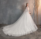 Main Wedding Dress 2026 New Bride At The Runaway Princess Small Long Tail French Ebay Wedding Dress HZ0517