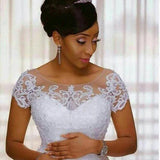 Wedding Dress 2026 Spring New Bride White Lace Ponsing Straight Hair HZ0517