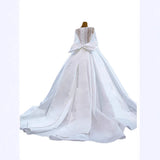 Street Patted Sling Punt Punt Skirt Tug Tail Couple Exterior Shooting Elegant Sexy Korean Version Of Bare Back Temperament Wedding Dress HZ0517